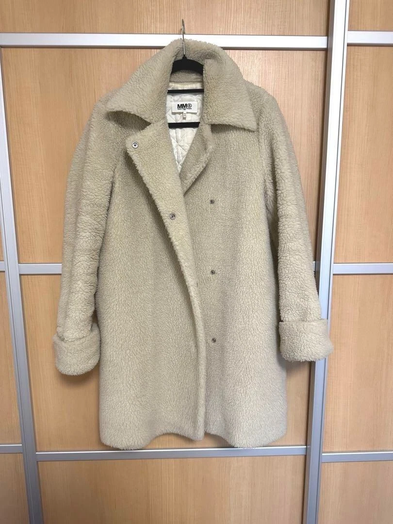 MAISON MARGIELA Cappotto lungo MM6 maison martin margiela boa 36