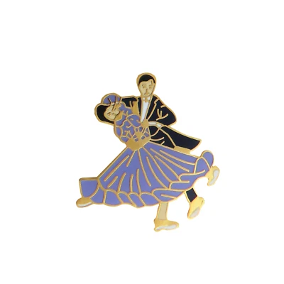 Ballroom Dancing Pin Badge - Photo 1/3
