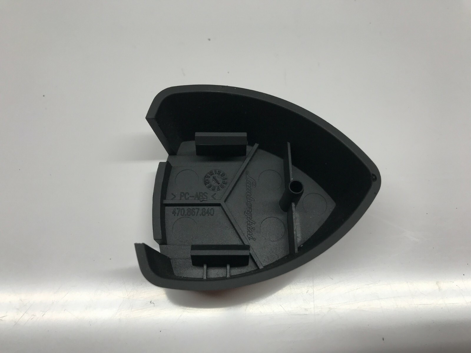 LAMBORGHINI AVENTADOR LP700 SEAT BELT COVER CAP OEM 470867840