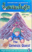 Lemmings Adventure Gamebook 1 - The Genesis Quest - 1./3. Edition - B/A-/B