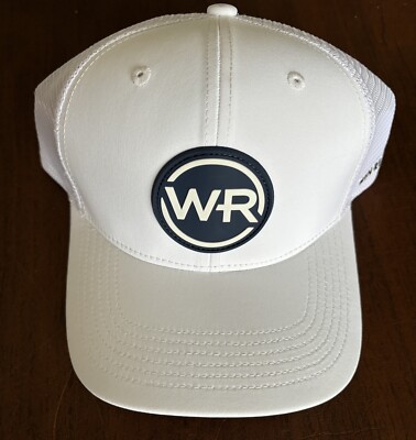 VR WIN REALITY Adjustable Baseball Virtual Reality White Trucker Hat
