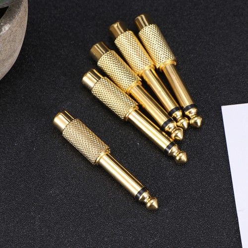5 Pcs Audio Adapter Gold Plated Female Stereo Connector for Phone - 第 2/11 張圖片