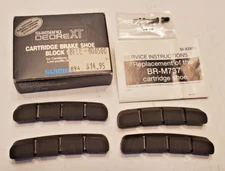 NOS Shimano Deore XT Cantilever Brake Pads Shoes MTB Bicycle Klein Cannondale