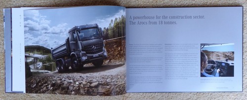 Mercedes-Benz Atego & Arocs Construction Range Brochure 2015 - Hardback - Picture 4 of 14