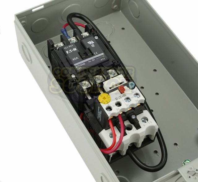 Eaton B27CGF40B040 7.5HP Single 1 Phase 230V Motor Starter for