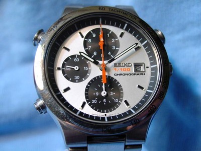 Seiko 7T52-6A20 1/100th Second Quartz Chronograph | eBay