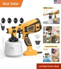Easy Clean 1000W Paint Sprayer with Brass Nozzles – Perfect for Home Projects
