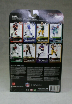 McFarlane Troy Polamalu Figure Pittsburgh Steelers NFL Series 21