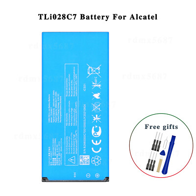 New Alcatel TLi028C1 TLi028C7 Battery For Volta 5002R TCL A3 A509DL Replace Tool