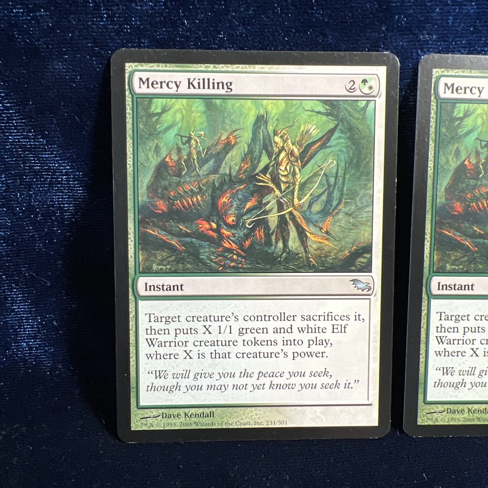 Mercy Killing Shadowmoor MTG magic the Gathering Card 231/301 2 - Image 2 of 4