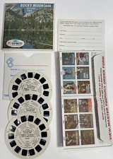 View Master A322, Rocky Mountain National Park, 3 Reel Set Incl Paperwork 1965