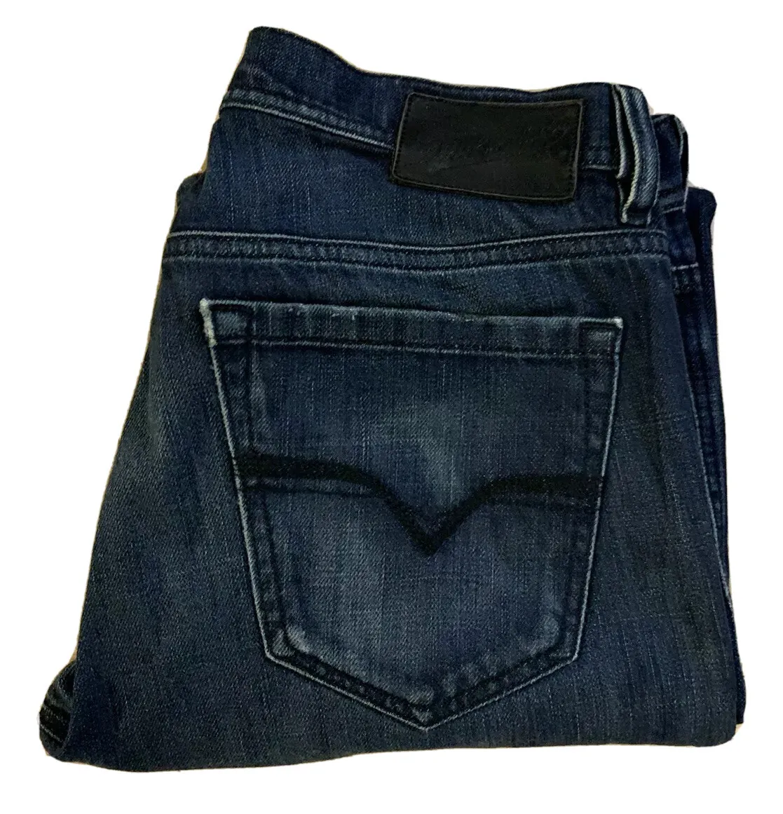 Great Condition: DIESEL Men’s Jeans MADE IN ITALY Sz 30 Blue Denim QURATT