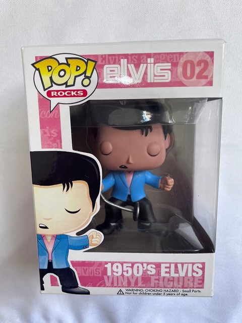 Funko Pop! Rocks 1970's Elvis Presley #02 Grail Retired “MINT” Funko Pop! Rocks 1970's Elvis Presley #02 Grail Retired “MINT”