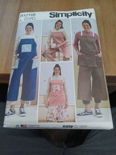 Simplicity SEWING PATTERN MISSES' APRON & PANT APRONS R12148/S3021 XS-XL