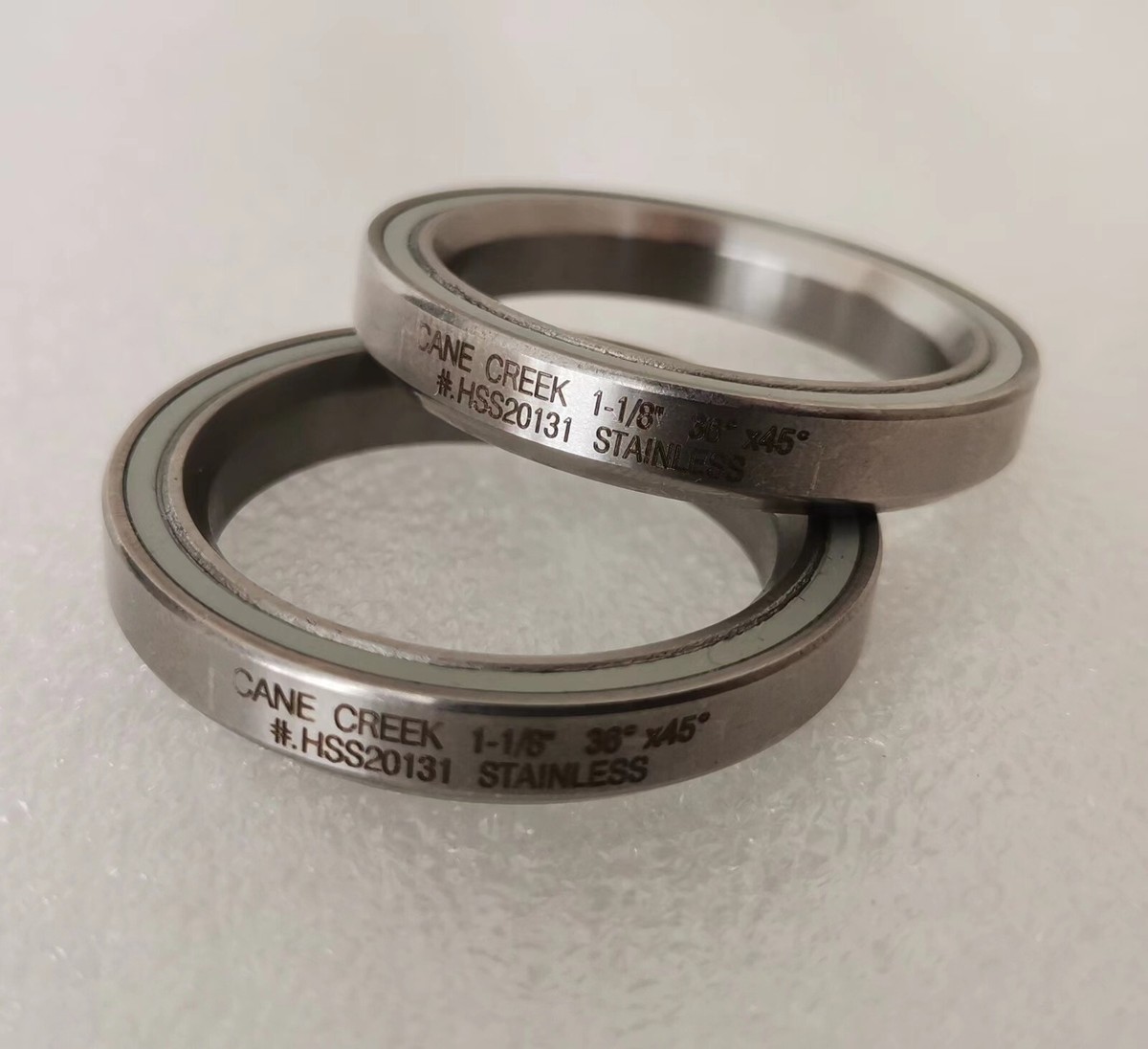 2PC CANE CREEK STAINLESS STEEL HSS20131 HEADSET BEARINGS 30.2x41x6