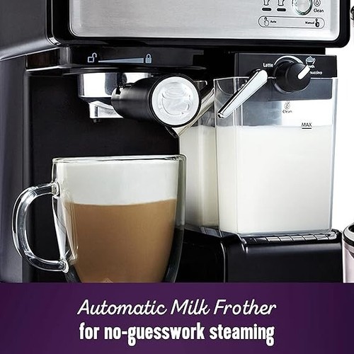 Mr. Coffee Espresso Cappuccino Machine Programmable Coffee Auto Frother NEW - Picture 5 of 5