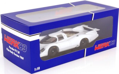 Werk 83 Porsche 917 LH Plain Body Version 1969 White 1/18