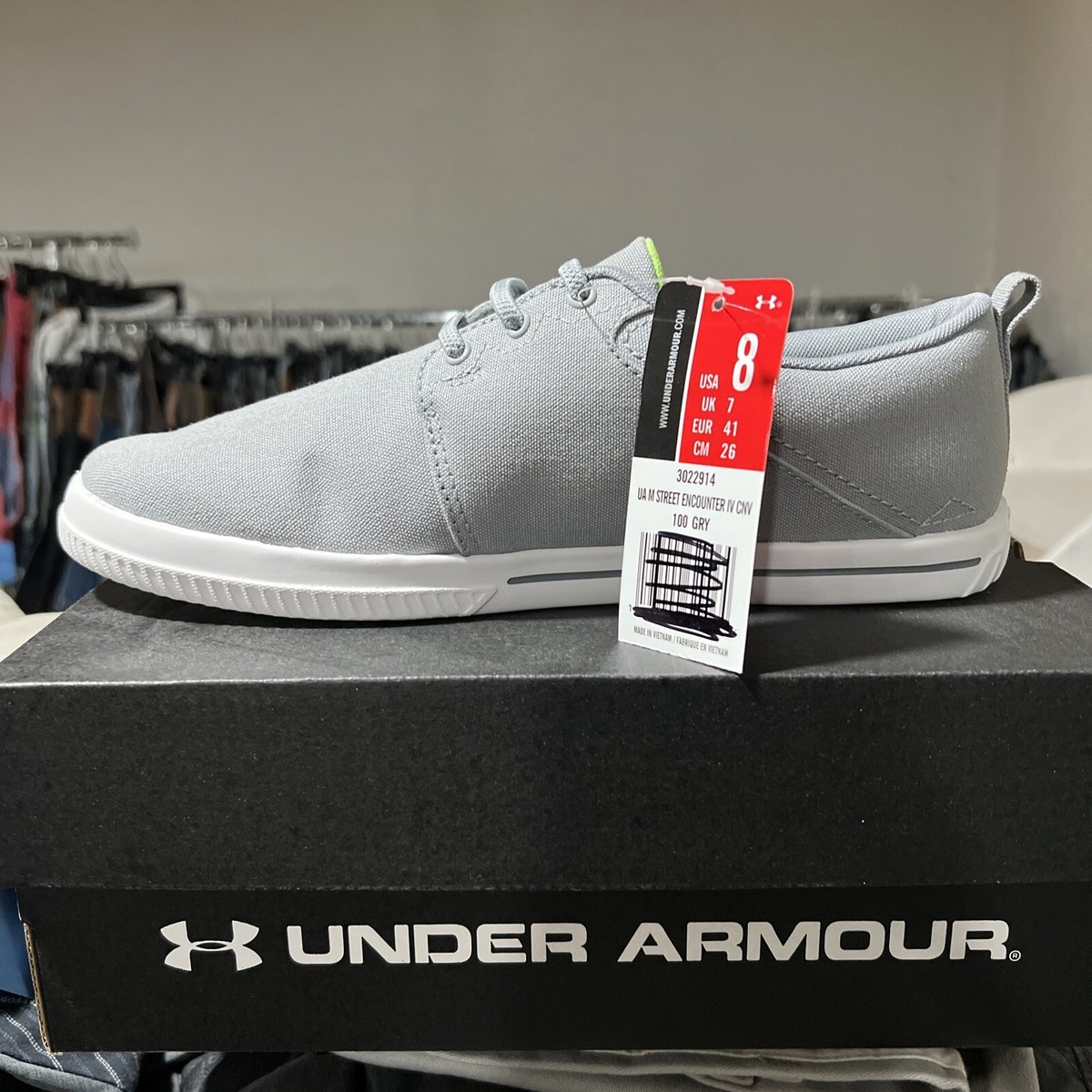 Size 7 - Under Armour Street Encounter Gray for sale online