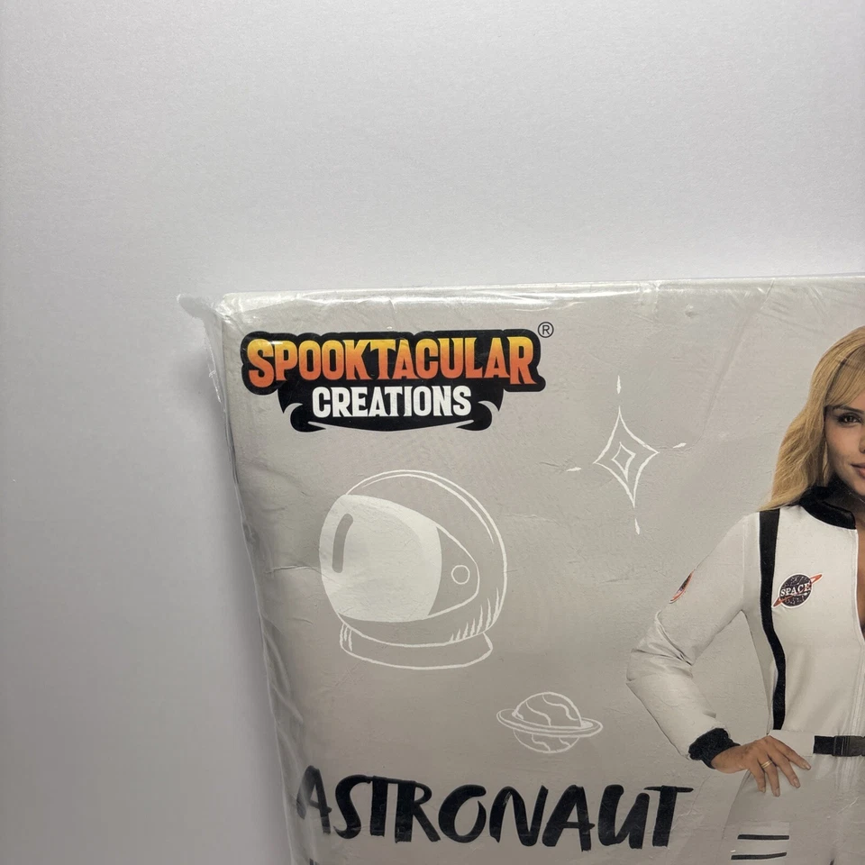 Disfraz de mono de astronauta Spooktacular Creations para mujer Talla L Halloween ¡NUEVO! Foto 3 de 4