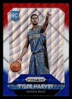 2015 Panini Prizm Basketball Red White Blue Prizms Tyler Harvey #325