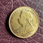 1899 Victoria Gold Sovereign — photo from another recent sale