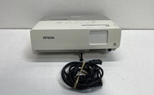 Epson PowerLite 83 EMP-83H 3LCD Multimedia Projector Power On Tested