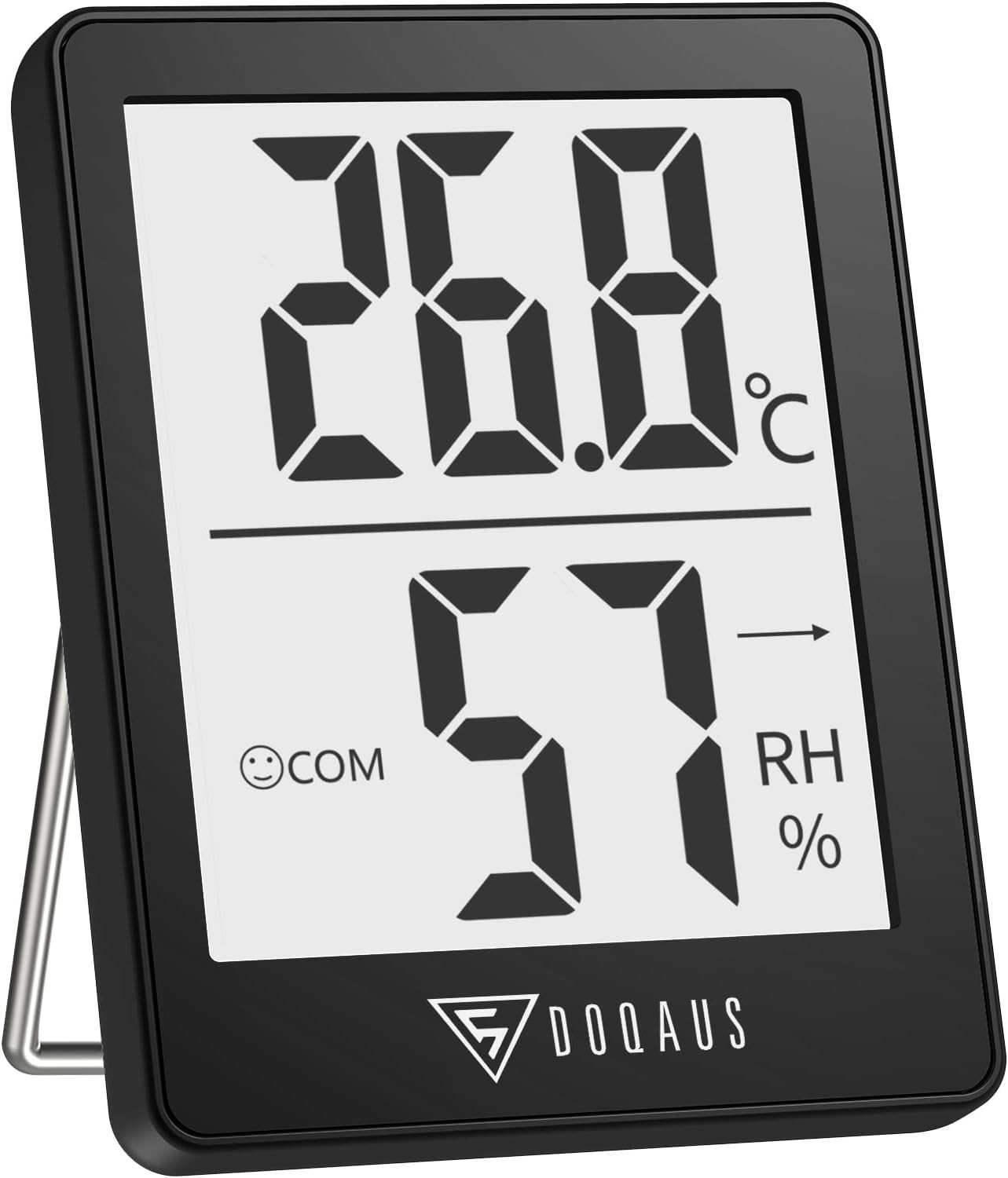 DOQAUS Room Thermometer, Digital Indoor Hygrometer Mini Temperature Monitor and