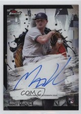 2024 Topps Finest Finest Auto Matt Krook #FA-MK Auto 18yu