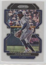 2022 Panini Prizm White Wave Prizm Ozzie Albies #19 0b3