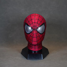 Movie Spider-Man Tobey Maguire Halloween Cosplay Mask Full Face Headgear Props
