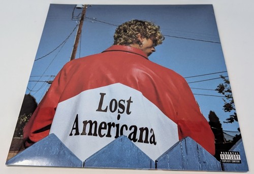 SIGNED INSERT - Machine Gun Kelly MGK - Lost Americana Red Vinyl, Ready to ship! - Imagen 1 de 3
