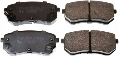 Rear DENCKERMANN B111178 Brake Pad Set, disc brake for HYUNDAI,KIA