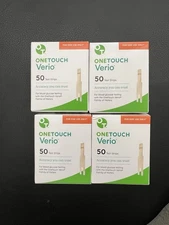 OneTouch Verio Test Strips 4x 50ct