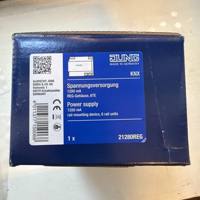 JUNG 21280REG KNX Power Supply 1280 mA DIN-Rail Device 