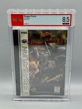 Dragon Force Sega Saturn Jewel Case Longbox Sealed New PSA 8.5 B+ Graded