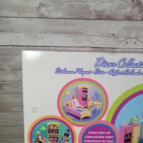 Vintage Barbie Decor Collection Bathroom Playset 2003 Mattel B6276 - Picture 8 of 16