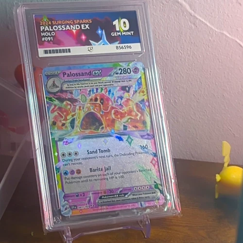 Palossand ex 091/2024 ACE graded card