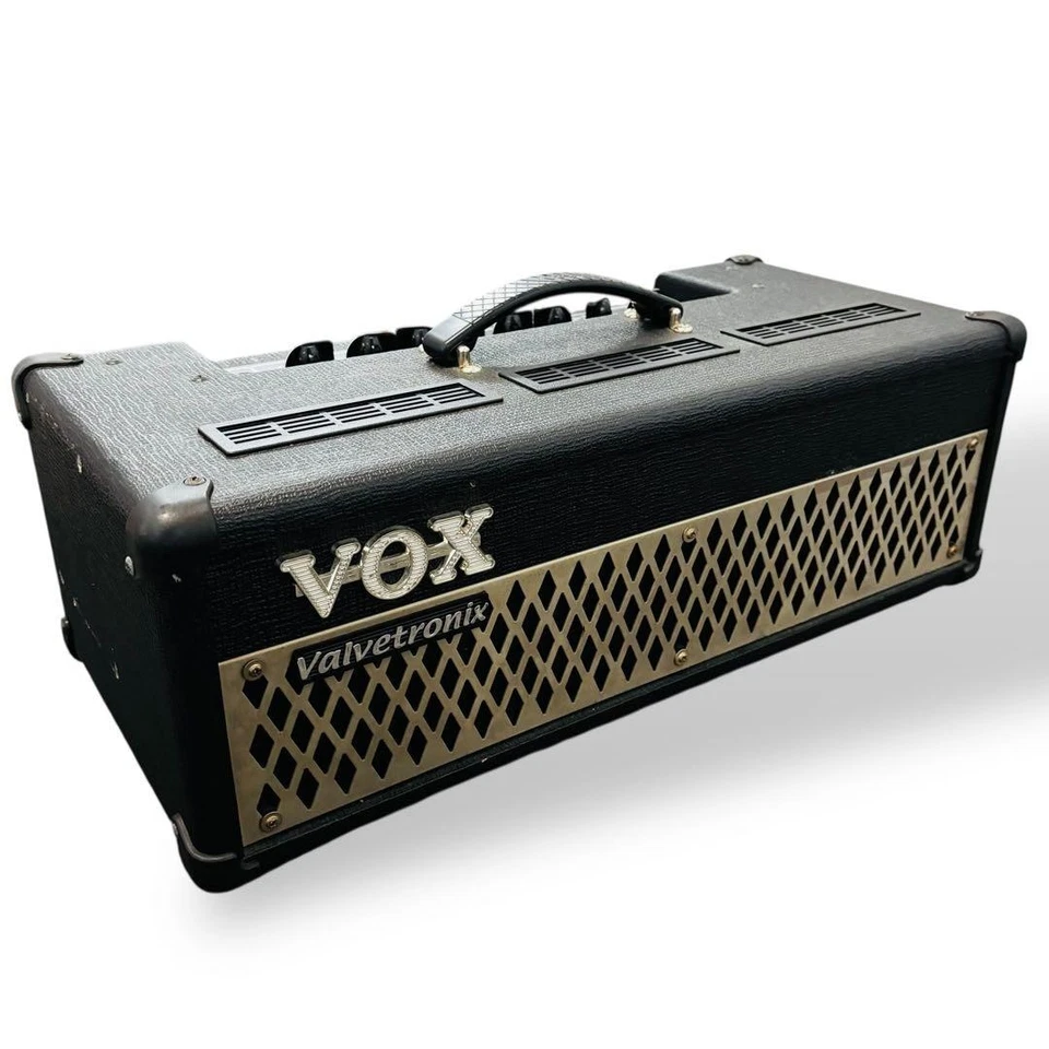 Vox AD100VTH Guitar Tube Amplifier Head Black Korg inc. Rare Used Tested 100V - Image 4 of 4
