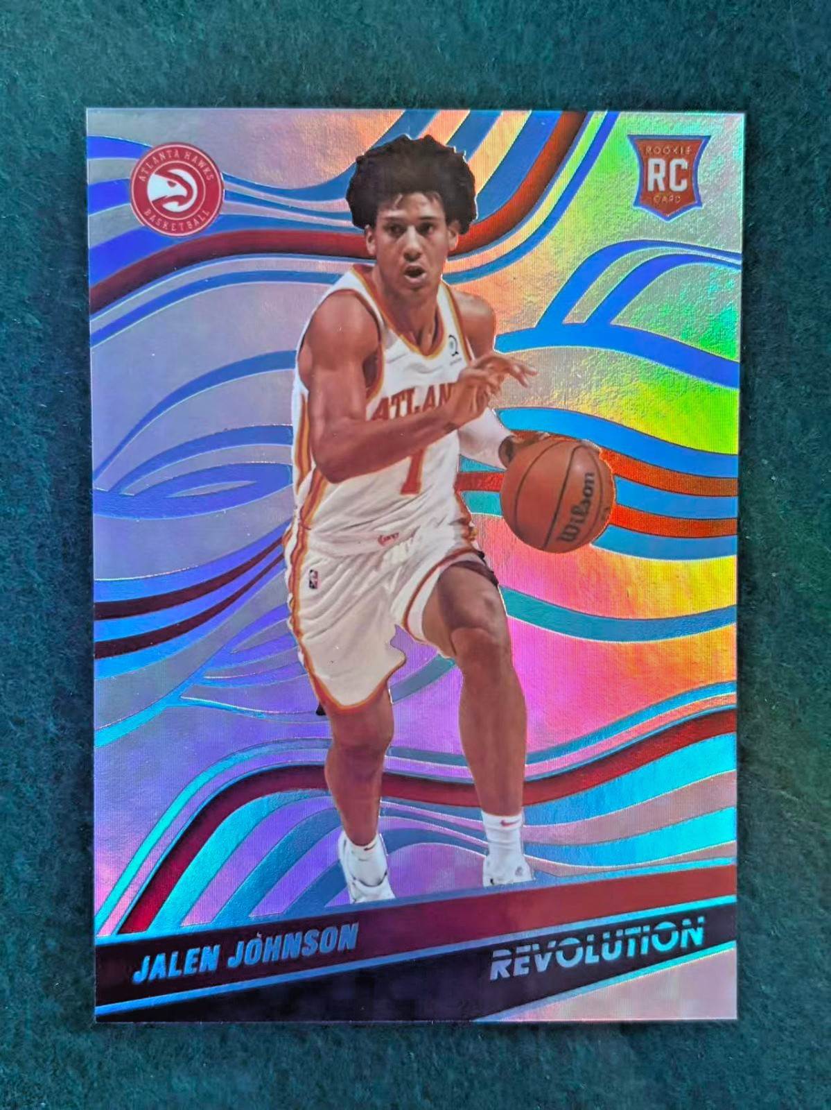 Jalen Johnson 2021-22 Panini Revolution Anniversary /75 RC #103