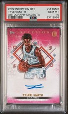 PSA 10 - TYLER SMITH #/99 Auto - 2022 Topps Inception OTE Autograph RC - MAGENTA