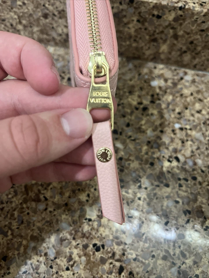 Розовый Louis Vuitton молнии монета сумочки - Изображение 4 из 4