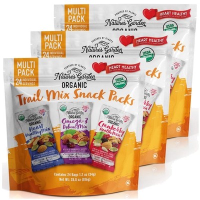Bulk Pack of 72 Individual Trail Mix Servings