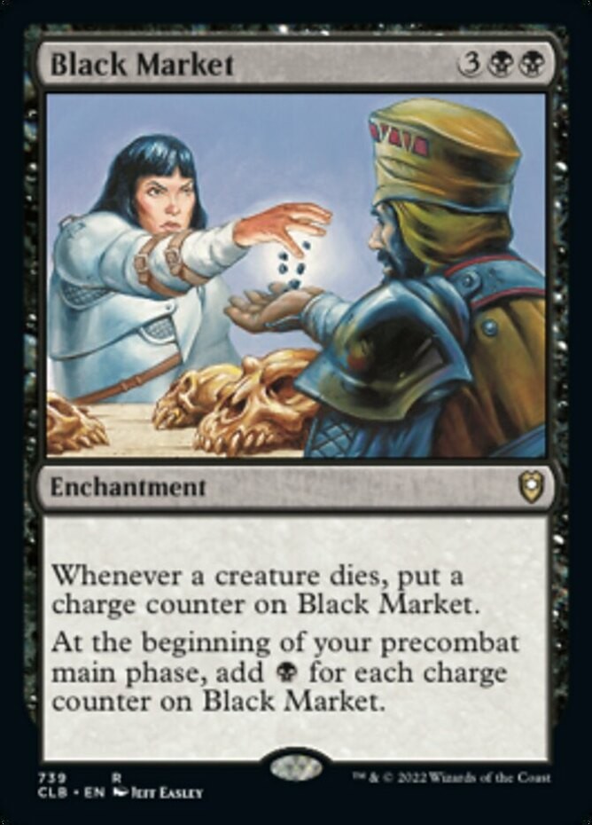 1x Black Market Moderate Play MTG Magic - Kid Icarus -