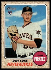 2017 Topps Heritage #603 Dovydas Neverauskas