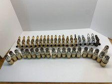 LOT of 20 Beer Faucets - 15 Perlick 408XTF 5 Mixed 21 Brass Shanks