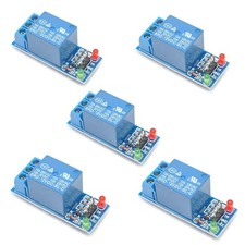 5pcs 5V 1 Channel Relay Module High Level Trigger Relay Board for Arduino ARM...