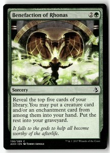 Benefaction of Rhonas 156/269 Common Amonkhet