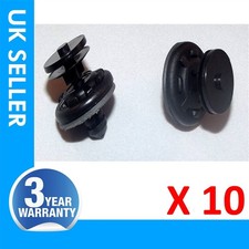 10x PER VW GOLF MK4 MK5 MK6 EOS SCHEDA PORTA RIVESTIMENTO INTERNO PANNELLO CLIP DI FISSAGGIO