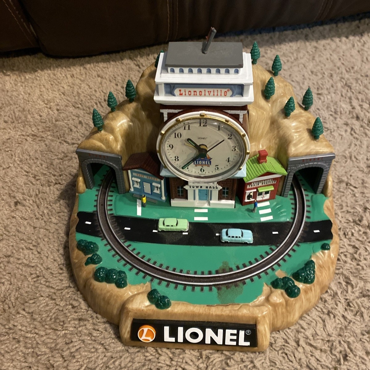 Lionel 100th Anniversary Lionelville Railroad Station Alarm Clock