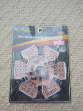 GG Grand General 81776 Red Ultra-Thin Hex Style Dual Function Interior LED